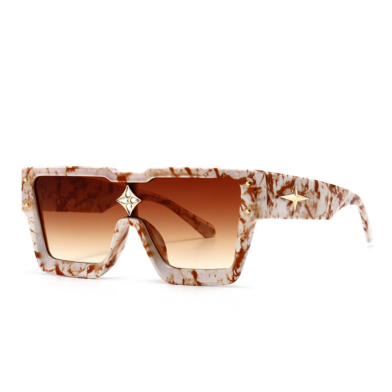 Internet Celebrity Model Square Sunglasses Female