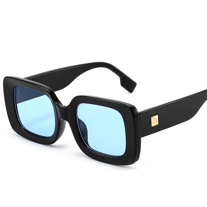 Fashion Translucent PC Full Frame Sunglasses